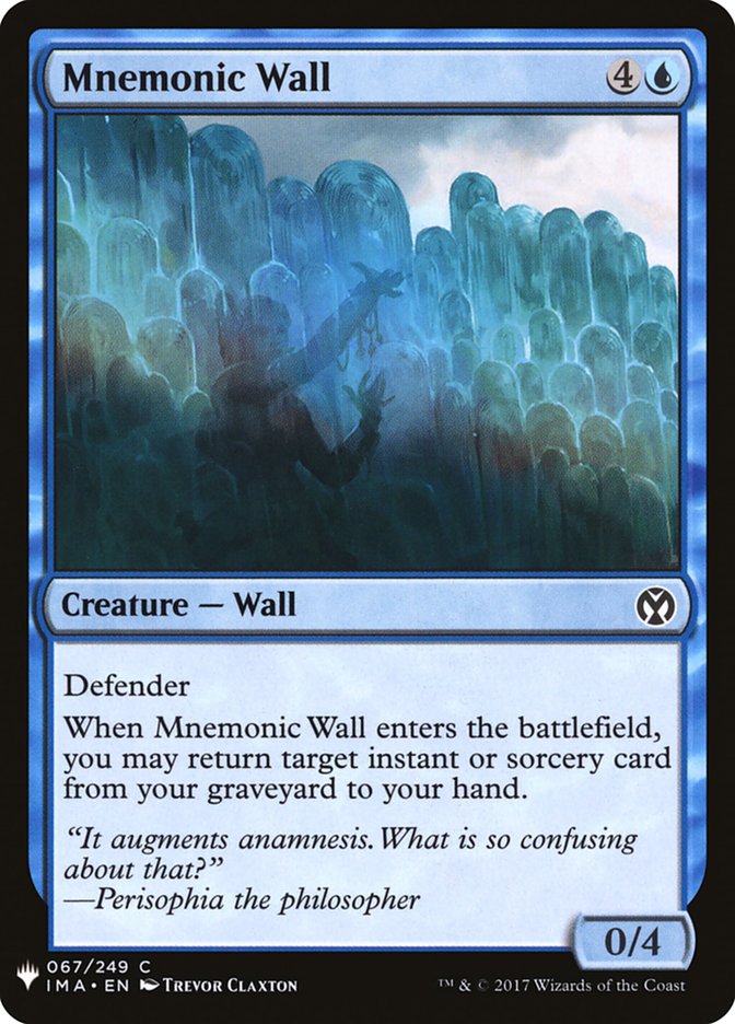 Mnemonic Wall [Mystery Booster] | Deep Dive Games St. Marys