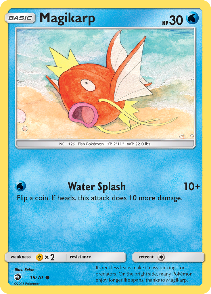 Magikarp (19/70) [Sun & Moon: Dragon Majesty] | Deep Dive Games St. Marys