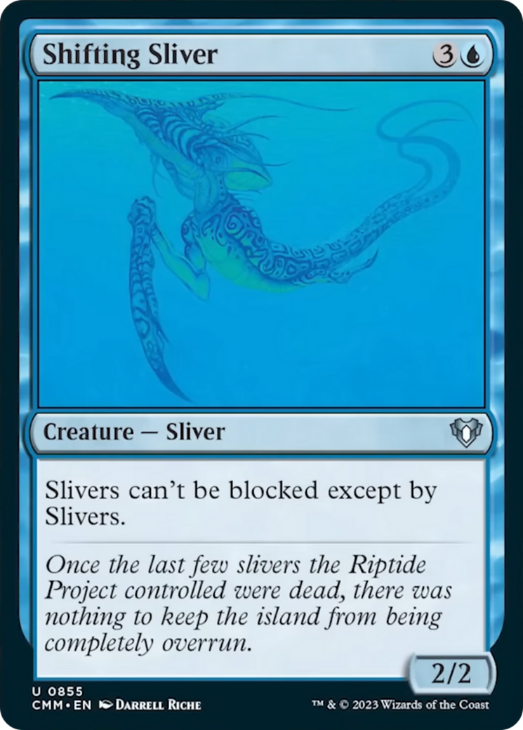 Shifting Sliver [Commander Masters] | Deep Dive Games St. Marys