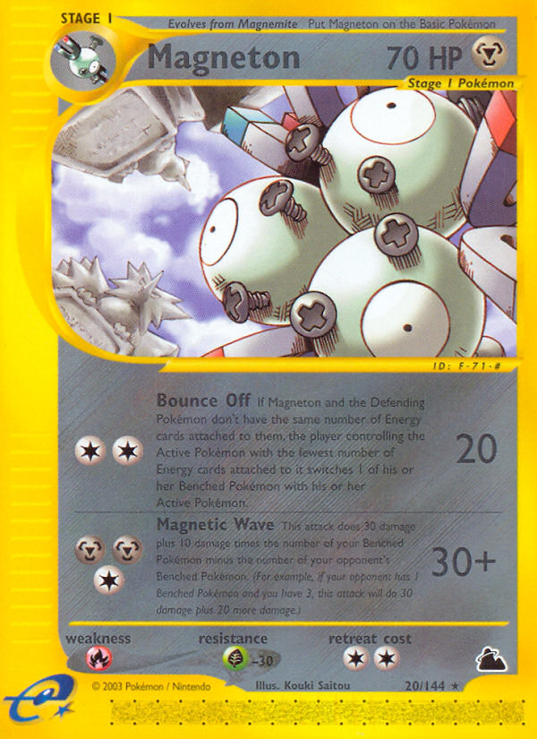 Magneton (20/144) [Skyridge] | Deep Dive Games St. Marys