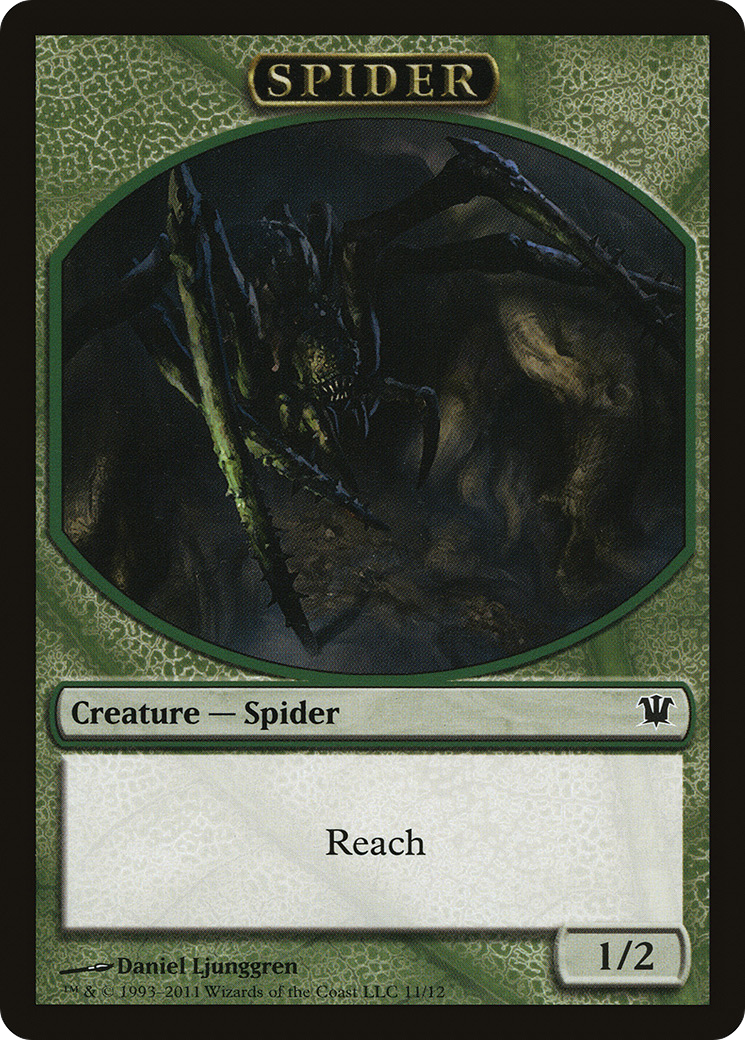 Insect // Spider Double-Sided Token [Innistrad Remastered Tokens] | Deep Dive Games St. Marys