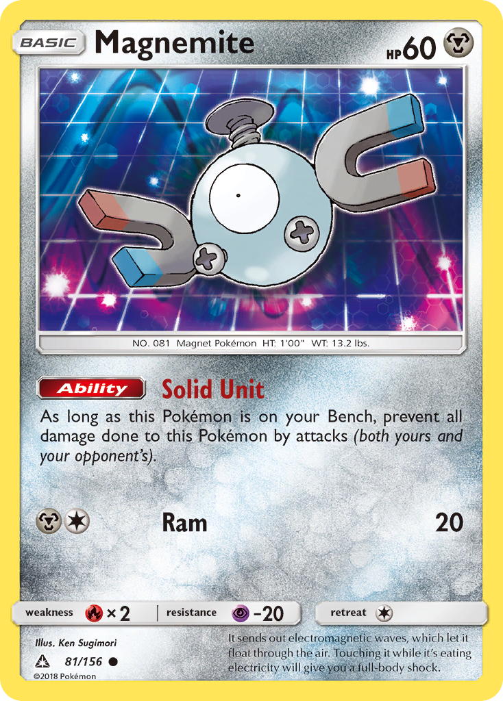 Magnemite (81/156) [Sun & Moon: Ultra Prism] | Deep Dive Games St. Marys