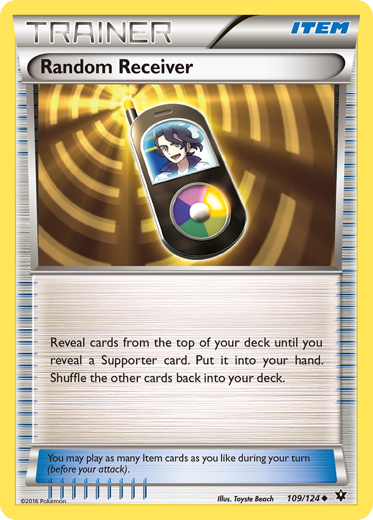 Random Receiver (109/124) [XY: Fates Collide] | Deep Dive Games St. Marys