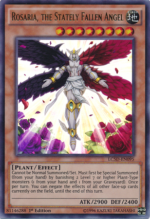 Rosaria, the Stately Fallen Angel [LC5D-EN095] Ultra Rare | Deep Dive Games St. Marys