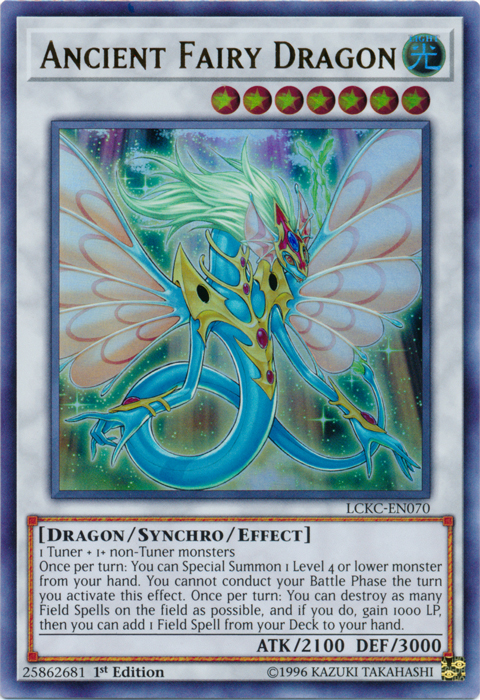 Ancient Fairy Dragon [LCKC-EN070] Ultra Rare | Deep Dive Games St. Marys