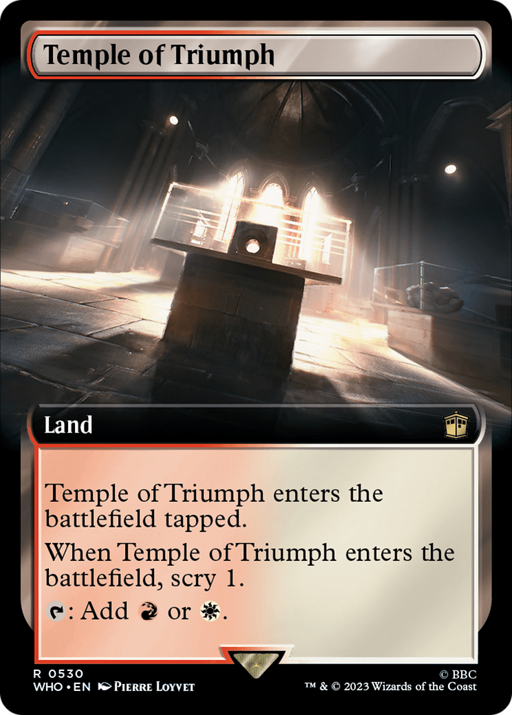 Temple of Triumph (Extended Art) [Doctor Who] | Deep Dive Games St. Marys