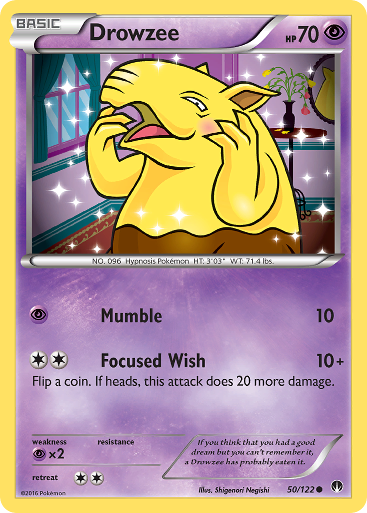 Drowzee (50/122) [XY: BREAKpoint] | Deep Dive Games St. Marys