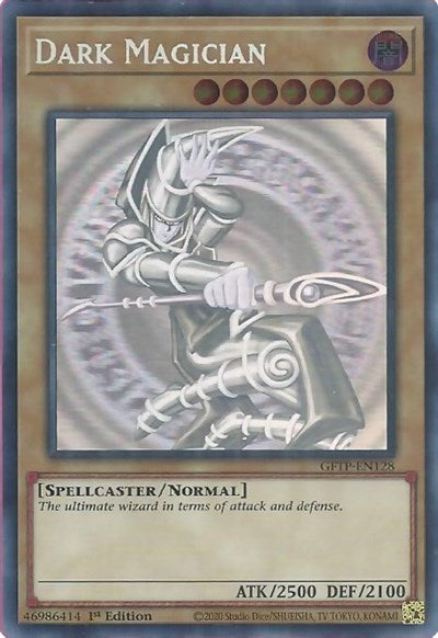 Dark Magician [GFTP-EN128] Ghost Rare | Deep Dive Games St. Marys