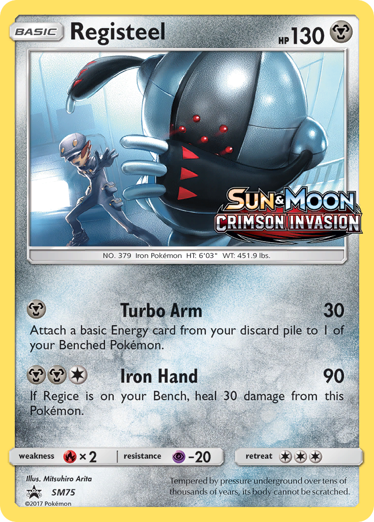 Registeel (SM75) [Sun & Moon: Black Star Promos] | Deep Dive Games St. Marys