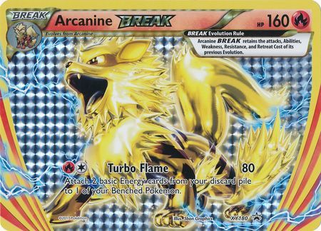 Arcanine BREAK (XY180) (Jumbo Card) [XY: Black Star Promos] | Deep Dive Games St. Marys