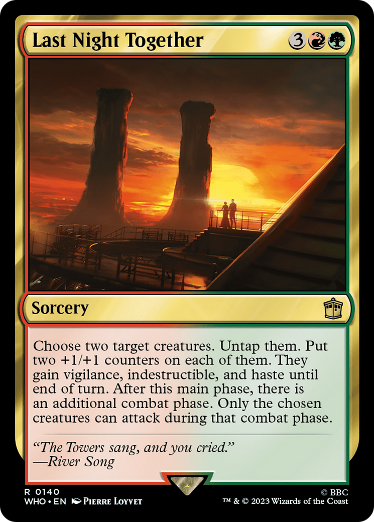 Last Night Together [Doctor Who] | Deep Dive Games St. Marys