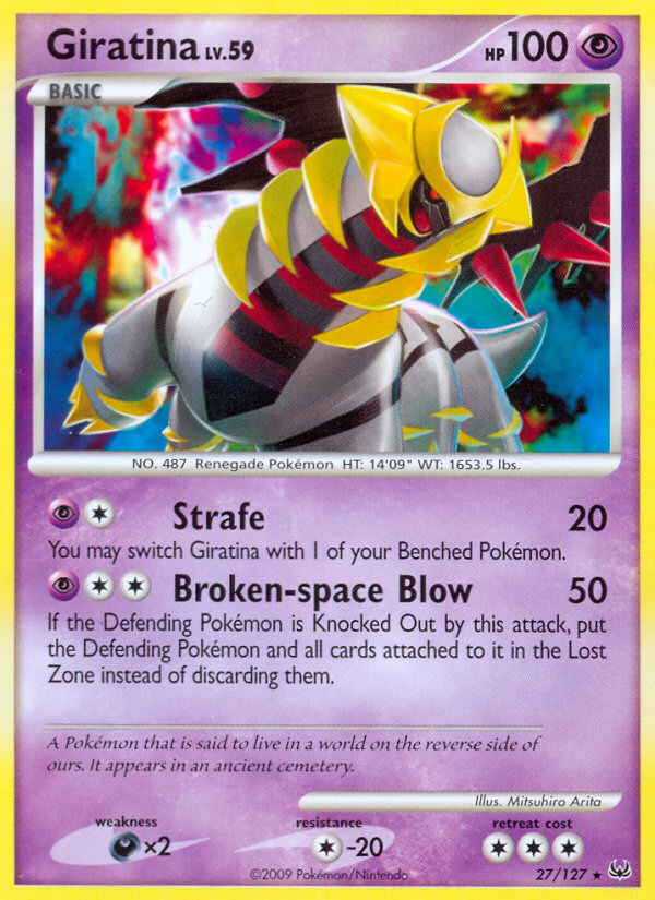 Giratina (27/127) [Platinum: Base Set] | Deep Dive Games St. Marys