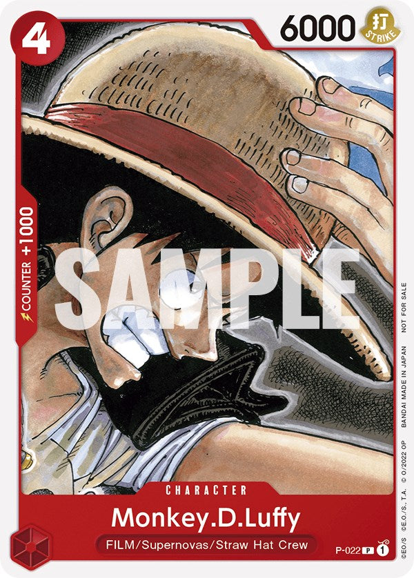 Monkey.D.Luffy (One Piece Film Red) [One Piece Promotion Cards] | Deep Dive Games St. Marys