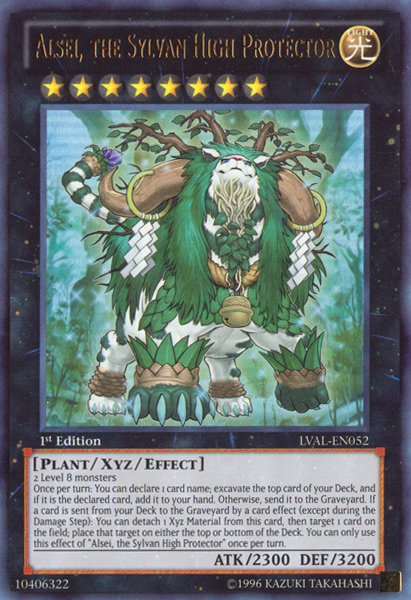 Alsei, the Sylvan High Protector [LVAL-EN052] Ultra Rare | Deep Dive Games St. Marys