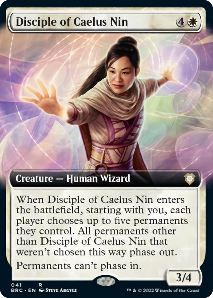 Disciple of Caelus Nin (Extended Art) [The Brothers' War Commander] | Deep Dive Games St. Marys
