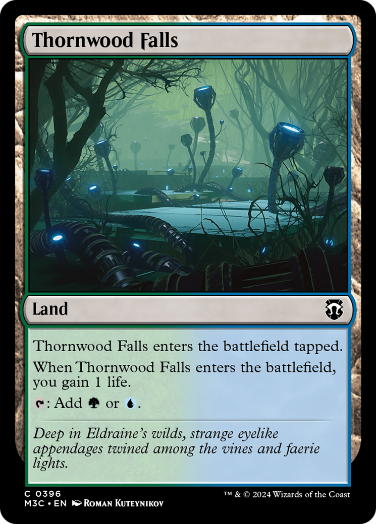 Thornwood Falls (Ripple Foil) [Modern Horizons 3 Commander] | Deep Dive Games St. Marys