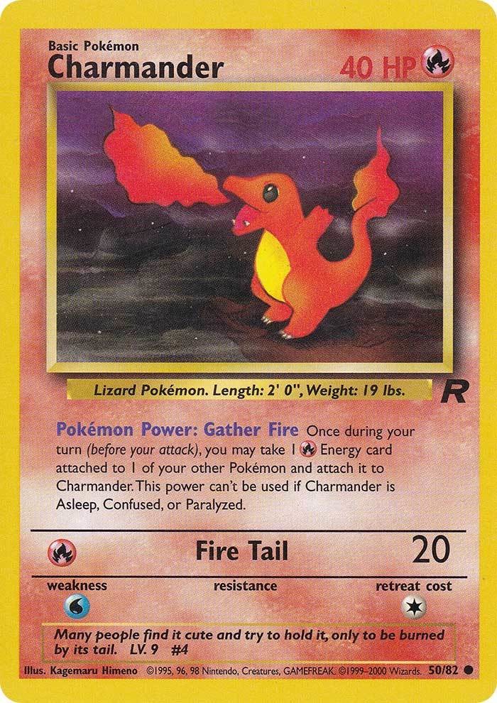 Charmander (50/82) [Team Rocket Unlimited] | Deep Dive Games St. Marys