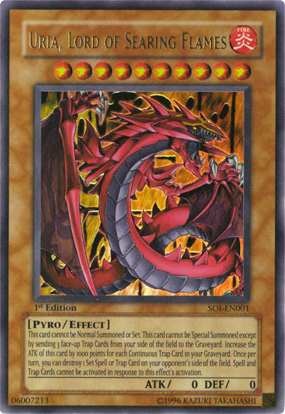 Uria, Lord of Searing Flames [SOI-EN001] Ultra Rare | Deep Dive Games St. Marys