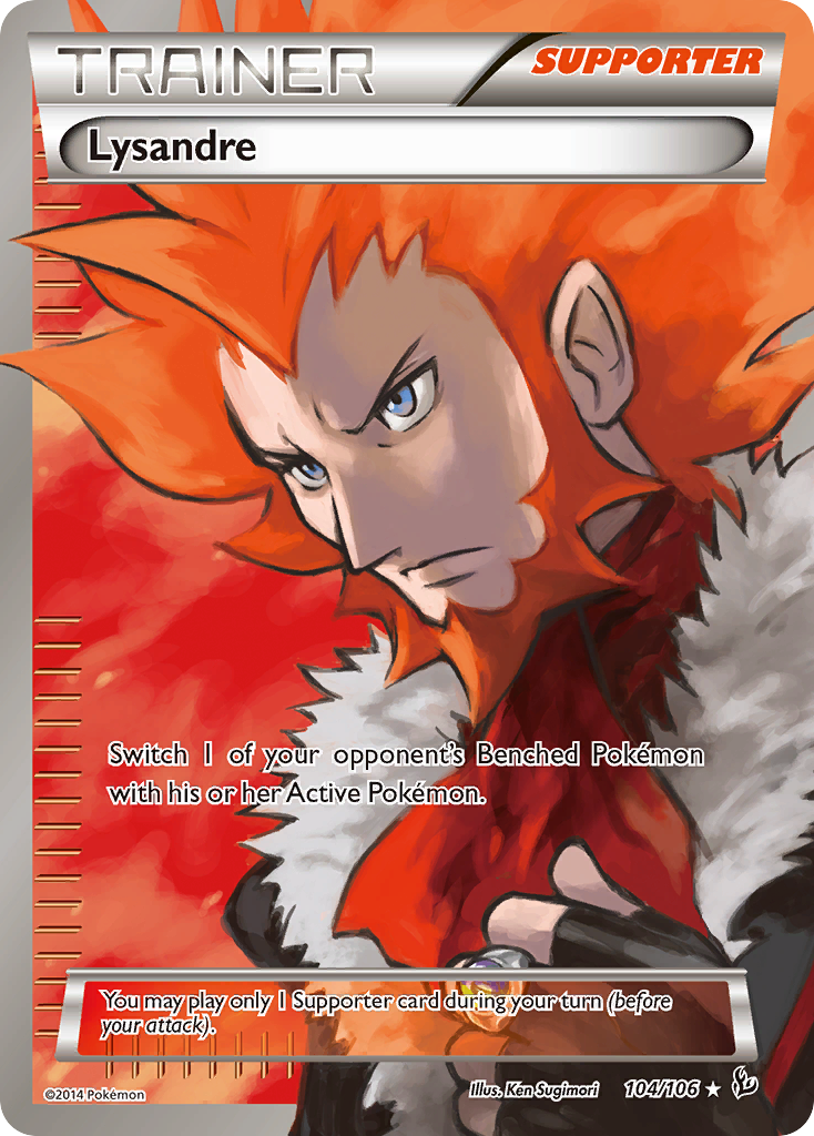 Lysandre (104/106) [XY: Flashfire] | Deep Dive Games St. Marys