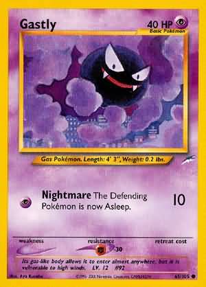 Gastly (65/105) [Neo Destiny Unlimited] | Deep Dive Games St. Marys