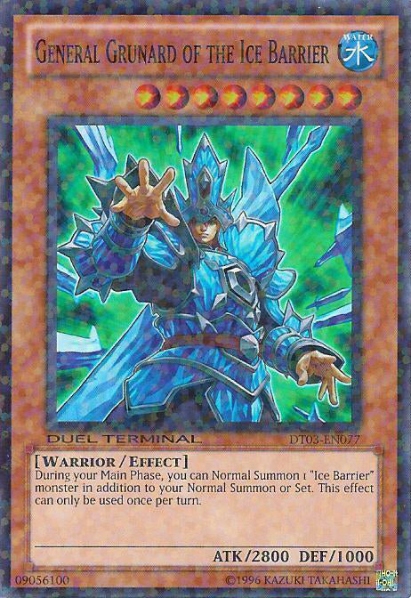 General Grunard of the Ice Barrier [DT03-EN077] Super Rare | Deep Dive Games St. Marys