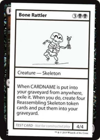 Bone Rattler (2021 Edition) [Mystery Booster Playtest Cards] | Deep Dive Games St. Marys