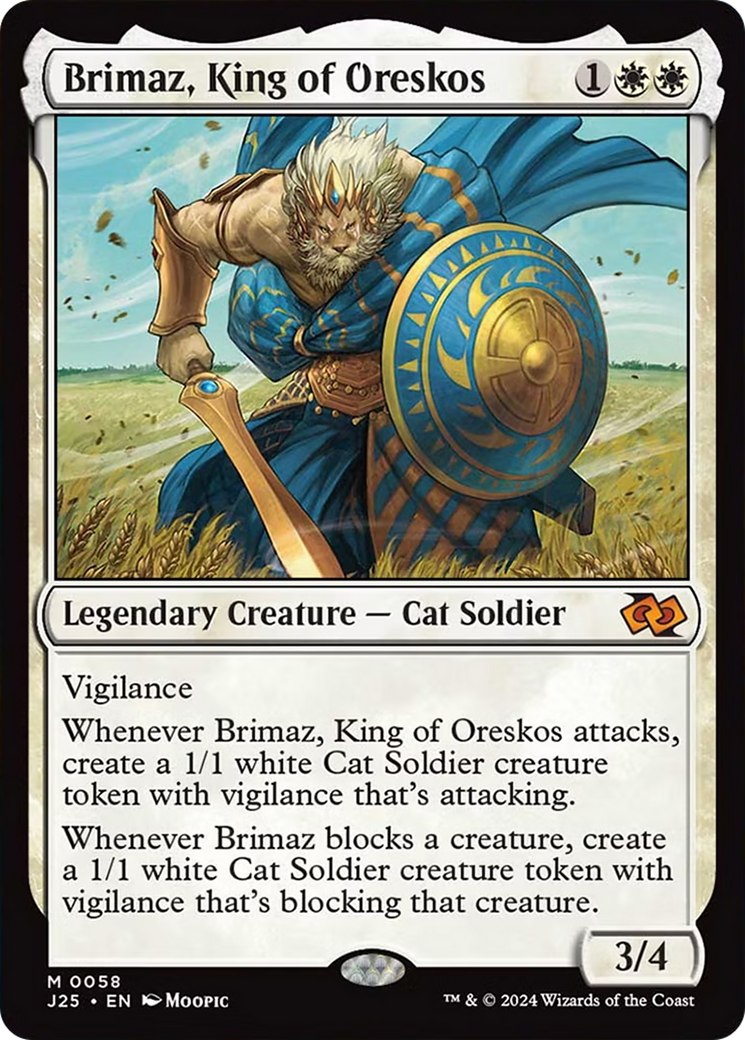 Brimaz, King of Oreskos (Anime) [Foundations Jumpstart] | Deep Dive Games St. Marys