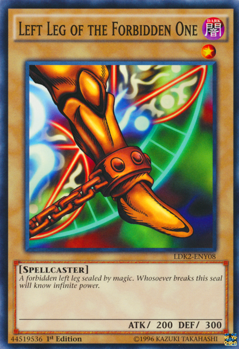 Left Leg of the Forbidden One [LDK2-ENY08] Common | Deep Dive Games St. Marys