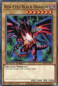 Red-Eyes Black Dragon [SBCB-EN167] Common | Deep Dive Games St. Marys