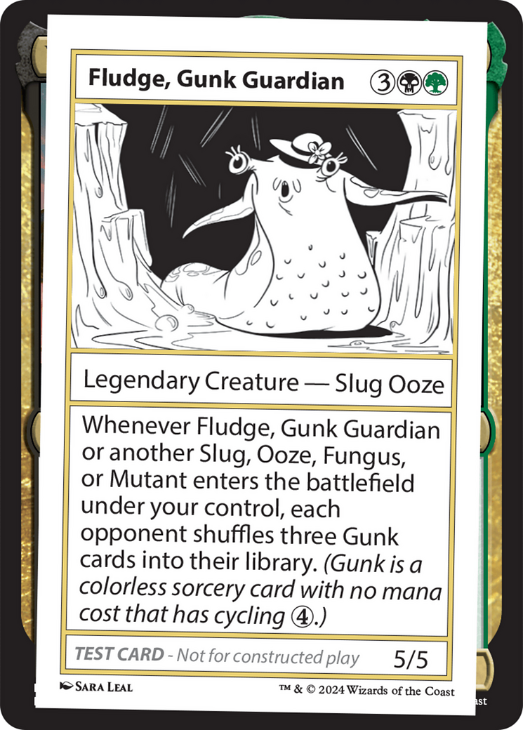 Fludge, Gunk Guardian [Mystery Booster 2 Playtest Cards] | Deep Dive Games St. Marys