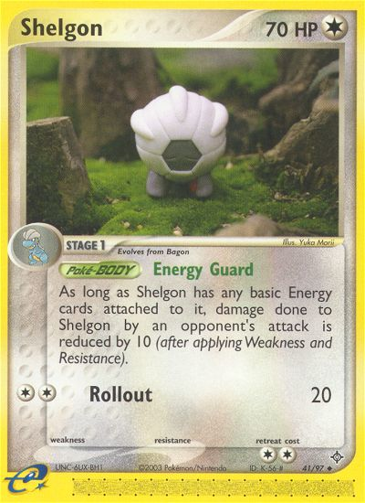 Shelgon (41/97) [EX: Dragon] | Deep Dive Games St. Marys