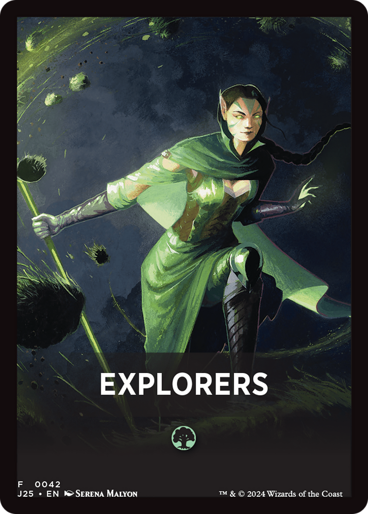 Explorers Theme Card [Foundations Jumpstart Front Cards] | Deep Dive Games St. Marys