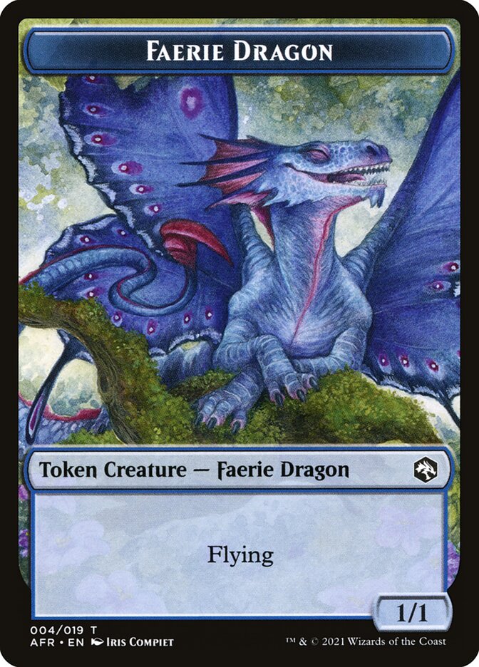 Faerie Dragon Token [Dungeons & Dragons: Adventures in the Forgotten Realms Tokens] | Deep Dive Games St. Marys