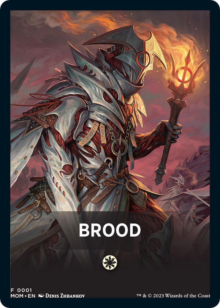 Brood Theme Card [March of the Machine Tokens] | Deep Dive Games St. Marys