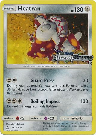 Heatran (88/156) [Alternate Art Promos] | Deep Dive Games St. Marys