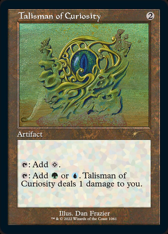 Talisman of Curiosity (Foil Etched) [Secret Lair Drop Series] | Deep Dive Games St. Marys