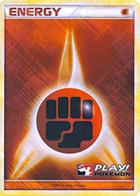 Fighting Energy (2010 Play Pokemon Promo) [League & Championship Cards] | Deep Dive Games St. Marys