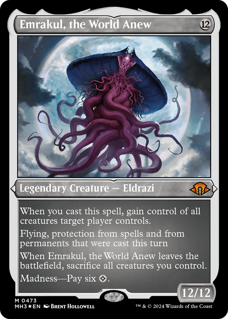 Emrakul, the World Anew (Foil Etched) [Modern Horizons 3] | Deep Dive Games St. Marys