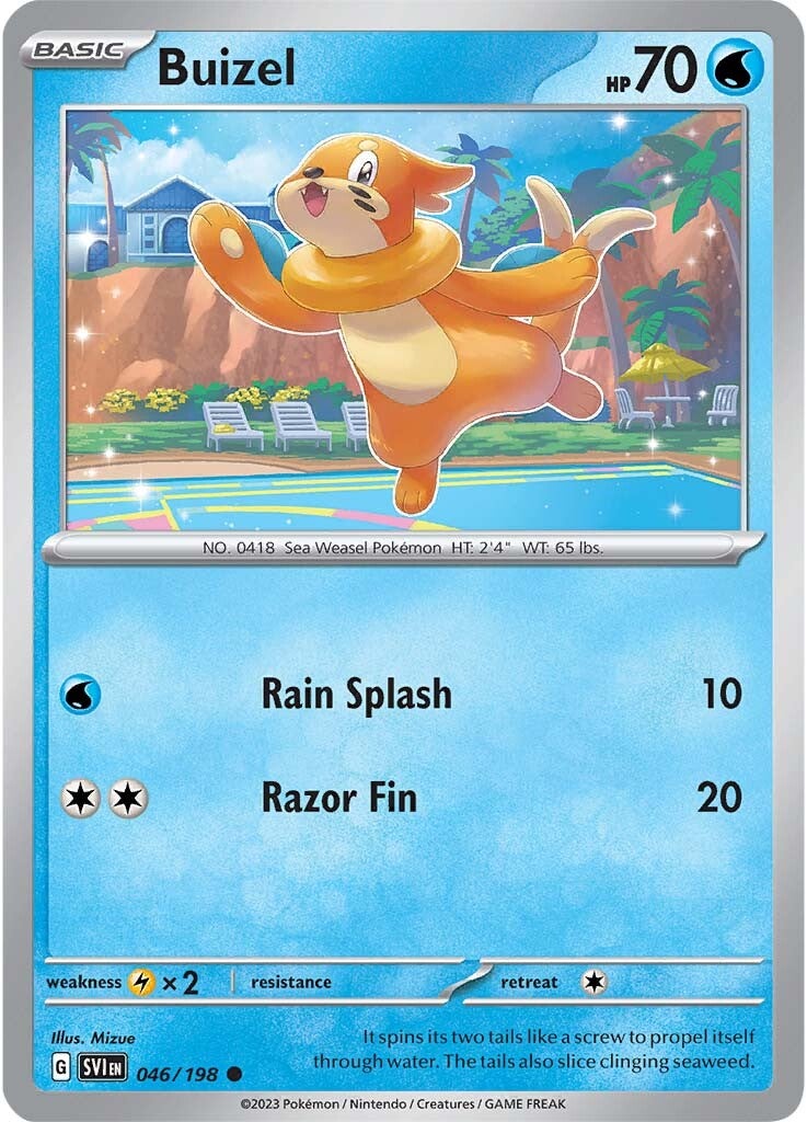 Buizel (046/198) [Scarlet & Violet: Base Set] | Deep Dive Games St. Marys