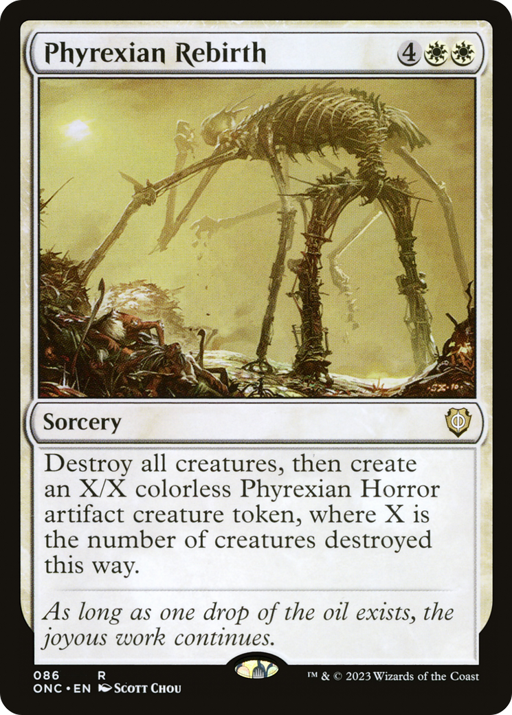 Phyrexian Rebirth [Phyrexia: All Will Be One Commander] | Deep Dive Games St. Marys