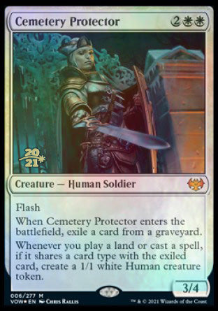 Cemetery Protector [Innistrad: Crimson Vow Prerelease Promos] | Deep Dive Games St. Marys