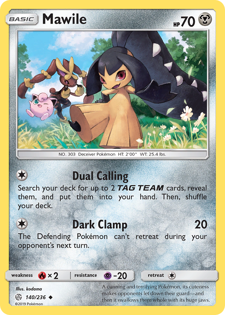 Mawile (140/236) [Sun & Moon: Cosmic Eclipse] | Deep Dive Games St. Marys