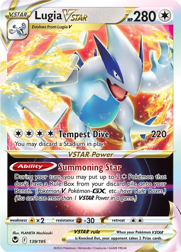 Lugia VSTAR (139/195) [Sword & Shield: Silver Tempest] | Deep Dive Games St. Marys