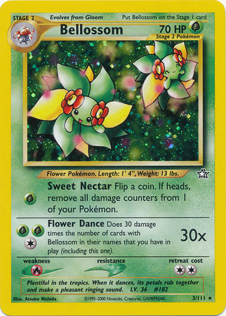 Bellossom (3/111) [Neo Genesis Unlimited] | Deep Dive Games St. Marys