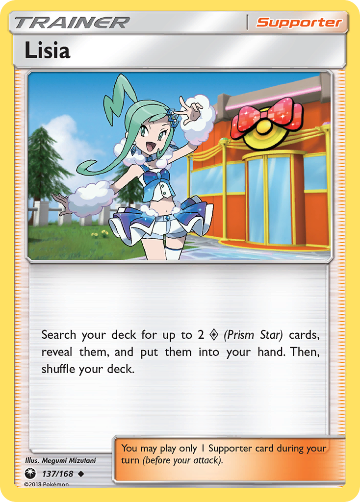 Lisia (137/168) [Sun & Moon: Celestial Storm] | Deep Dive Games St. Marys