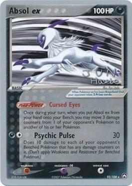 Absol ex (92/108) (Flyvees - Jun Hasebe) [World Championships 2007] | Deep Dive Games St. Marys