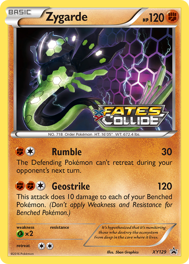 Zygarde (XY129) [XY: Black Star Promos] | Deep Dive Games St. Marys