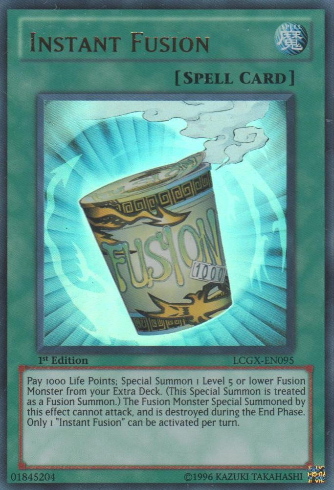 Instant Fusion [LCGX-EN095] Ultra Rare | Deep Dive Games St. Marys