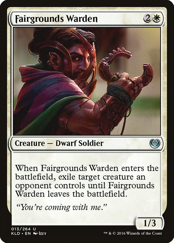 Fairgrounds Warden [Kaladesh] | Deep Dive Games St. Marys