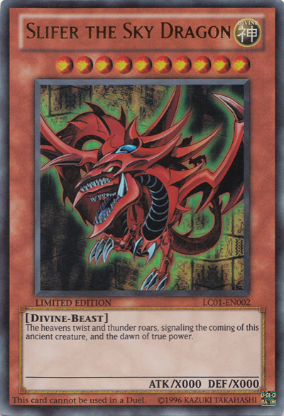 Slifer the Sky Dragon [LC01-EN002] Ultra Rare | Deep Dive Games St. Marys